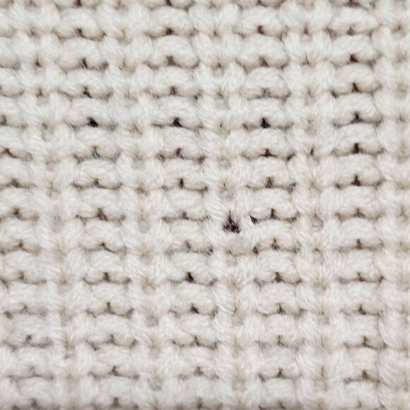 Vintage Kerrybrooke Sears Zephyr Wool Beige Cable Knit Cardigan Sweater Button - Picture 6 of 16